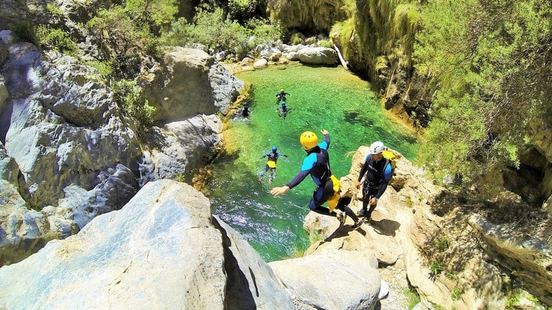 Deportes de aventura en Andalucía