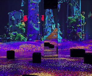 Experimente el brillante y colorido arte digital de corales vibrantes y formas abstractas en el Museo Nómada. ¡Reserve ahora sus Entradas al Museo Nómada Inmersivo para un viaje luminoso de luz e imaginación!. - ForTwo - Planes para parejas