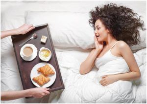 Sorpresa desayuno en la cama|