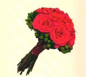 ramo de rosas rojas