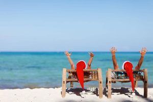 Navidad en la playa|Adornos de Navidad en Tenerife
