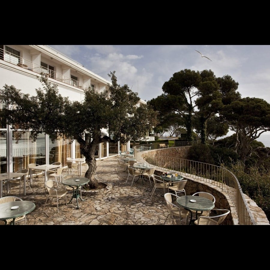 parador aiguablava terraza