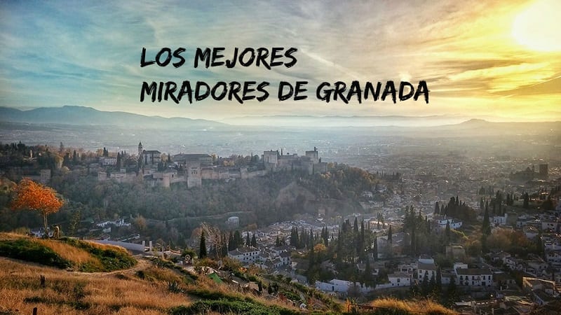 Una vista panorámica de Granada al atardecer con "Tour por los mejores miradores de Granada" inspirando tu próximo recorrido por los mejores miradores. - ForTwo - Planes para parejas
