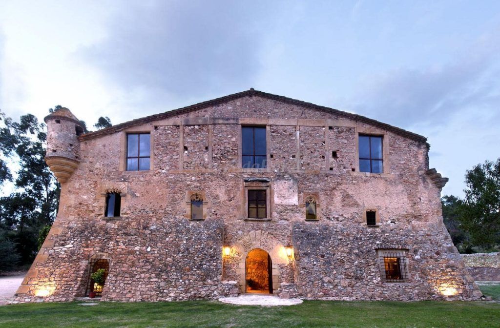 Fachada fortificación ses garites