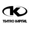 El logotipo de Teatro Kapital en Madrid presenta una K estilizada dentro de un óvalo con la palabra "Discoteca Kapital" elegantemente mostrada debajo. - ForTwo - Planes para parejas