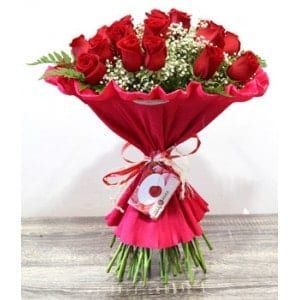 Ramo de rosas floristería Telerosa