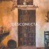 La Escapada "Desconecta": Relax y Bienestar en Córdoba cuenta con una puerta rústica con el texto "Desconecta", tonos cálidos y el encanto cordobés. Astas adornan la pared, mientras que una silla a la derecha invita a la relajación y el bienestar. - ForTwo - Planes para parejas