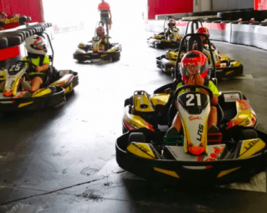 Carrera de karts en Tarragona